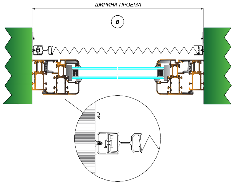 Плиссе HAMMY 12