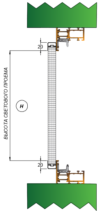 Плиссе HAMMY 15